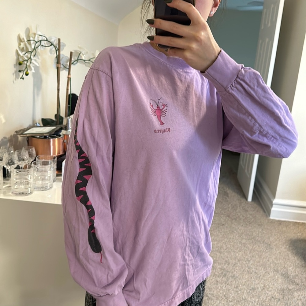 Playero unisex printed long sleeve